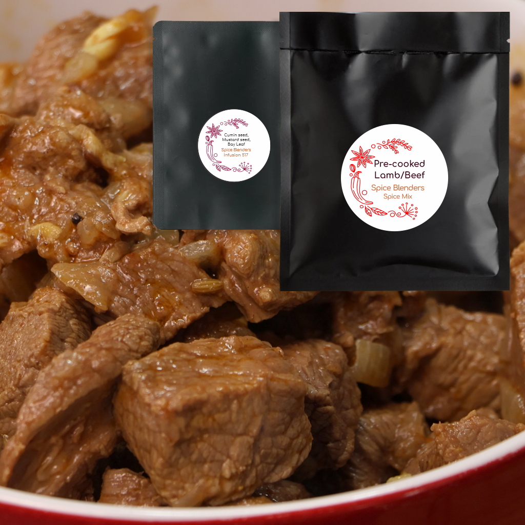 Lamb or Beef Balti Combo