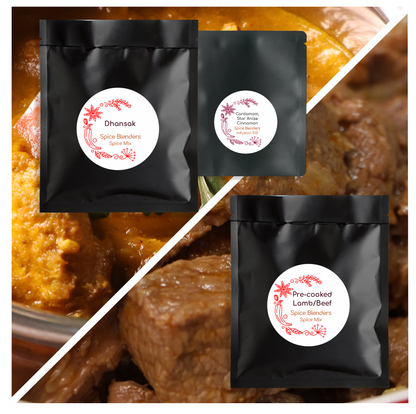 Lamb or Beef Dhansak Combo