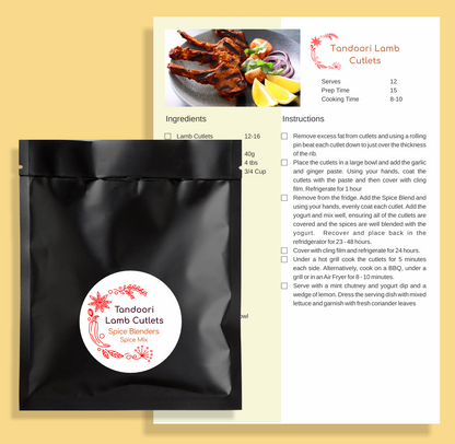 Tandoori Lamb Cutlets