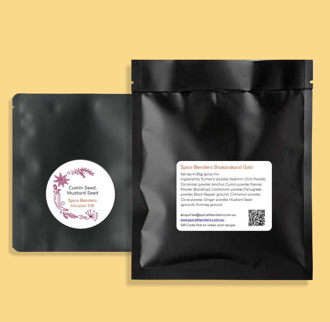 Shakarakand Gobi (Sweet Potato and Cauliflower)