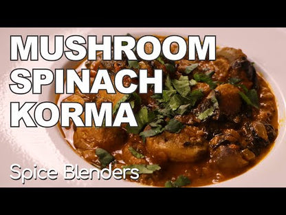 Mushroom and Spinach Korma